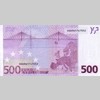 500 euro 2002 года. Реверс