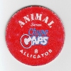 Chupa Caps Animal Series 8 Alligator. Аверс